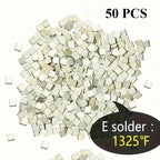Silver Solder Wire Sheet High Medium Low Temperature for Jewelry Making Ring Bracelet Repair DIY Welding Kit