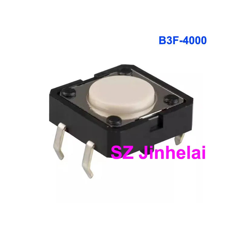 100pcs Authentic Original Omron Tactile Switch Push-button Micro switches B3F-4000 B3F-4005 B3F-4050 B3F-4055