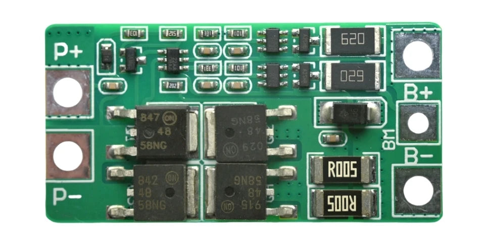 1-10PCS 2S 3.2V 3.7V 10A LiFePO4 Battery Protection Board, 6.4V 7.3V BMS with Balancing for 32650 18650 3.2V Battery Pack DIY