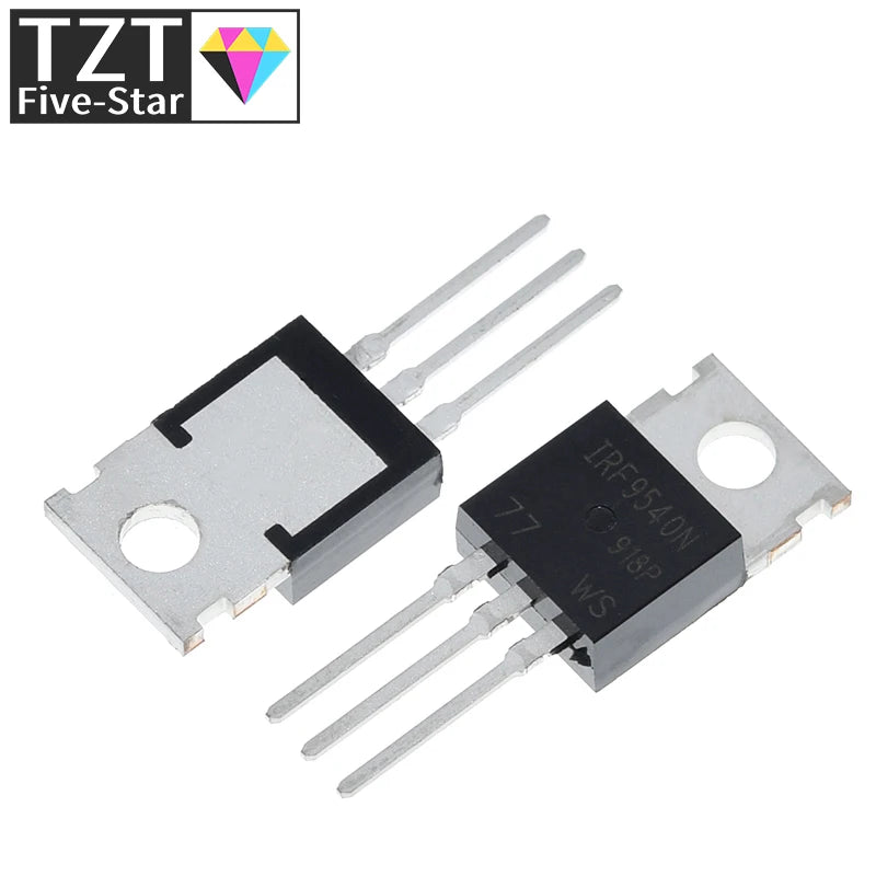 GREATZT 10/30PCS IRF9540N IRF9540 P-Channel Power MOSFET 23A 100 V TO-220