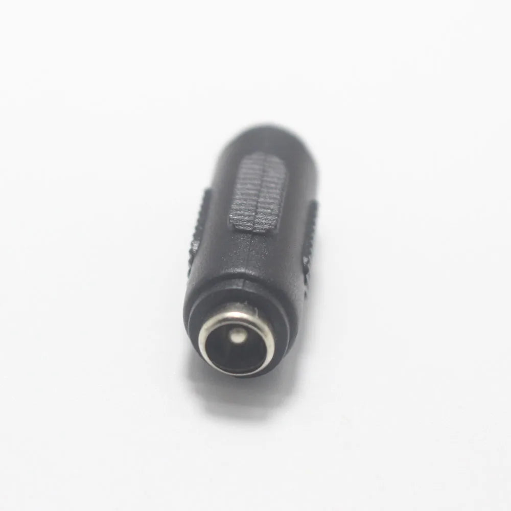 2pcs FF DC Power Supply Adapter Female Head 5.5*2.1 mm Female to Female Straight Through Head DC5521 Extension Interface