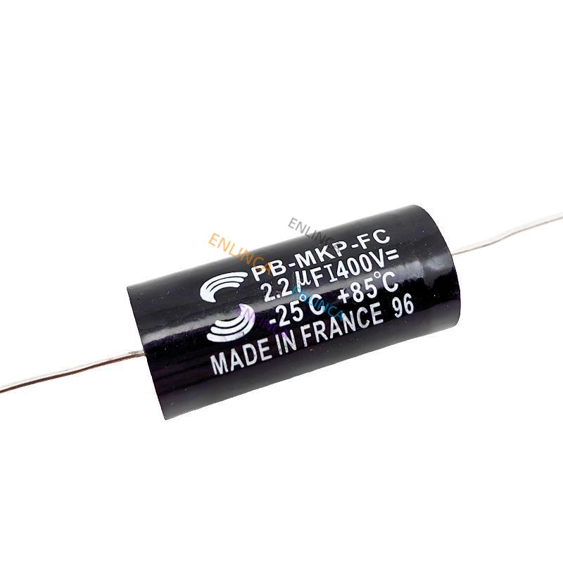 1Pcs MKP Capacitor Audiophiler Kondensotor HIFI Fever Electrodeless Audio Metal Film 400V 630V 1.5UF 1.8UF 2.2UF 3.3UF 4.7UF