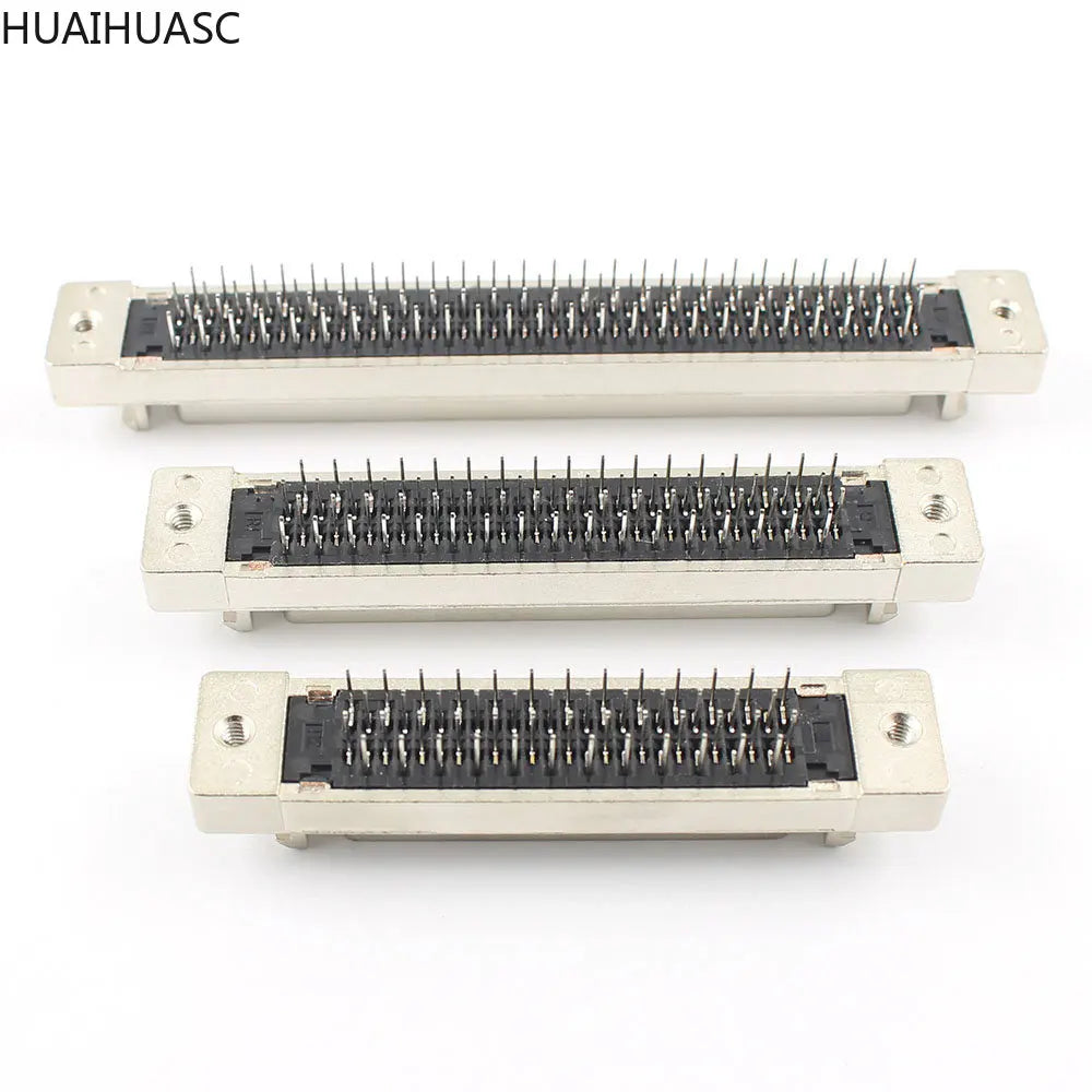 SCSI Connector DB Female Male 50 68 100 Pin Straight Right Angle 90 180 Degree Hole Welding Solder Adapter 50P 68P 100P