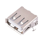 5/10Pcs Right Angle USB 2.0 Type A Female Socket 4Pin DIP Welding PCB Connector