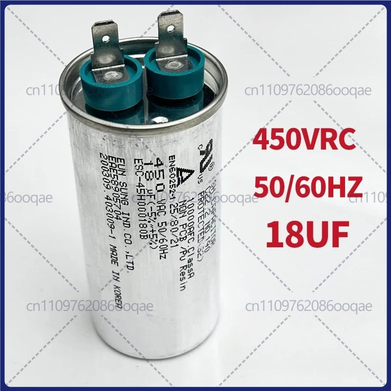 Capacitors 18UF, Compressor Capacitor, Starter and Mainboard Accessories for LG Inverter Side-by-Side Refrigerator