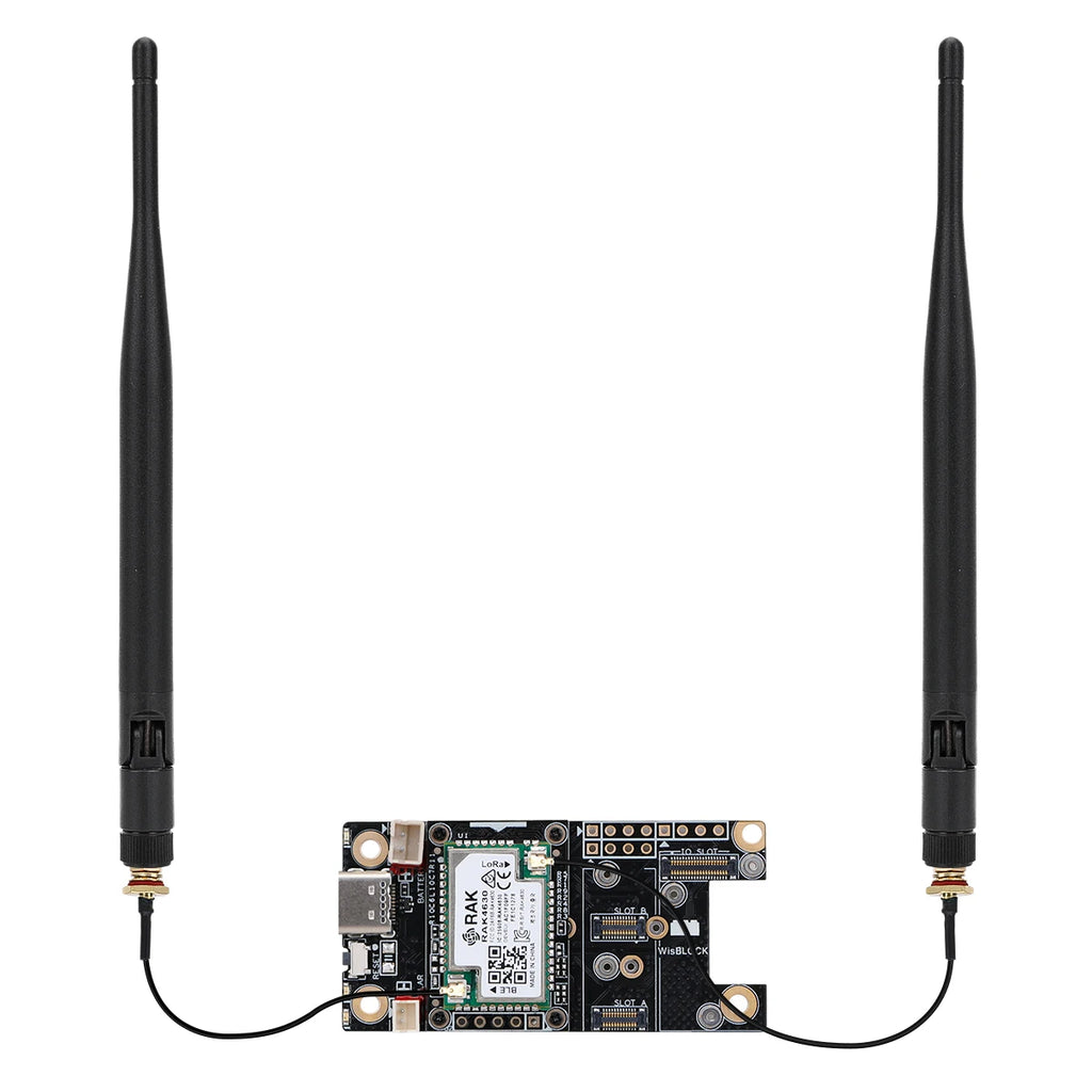 RAK Wireless WisBlock Meshtastic Starter Kit NRF52840 RAK19007+RAK4631 LoRa Module for LoRaWAN IoT With 868MHz 915MHz Antenna