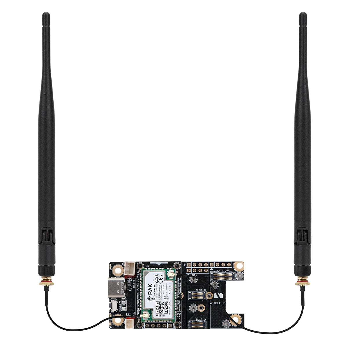 RAK Wireless WisBlock Meshtastic Starter Kit NRF52840 RAK19007+RAK4631 LoRa Module for LoRaWAN IoT With 868MHz 915MHz Antenna