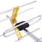 Outdoor 100Mile Amplified 8 Yagi Antenna HD TV 10dB Long Range UHF/VHF/FM HDTV