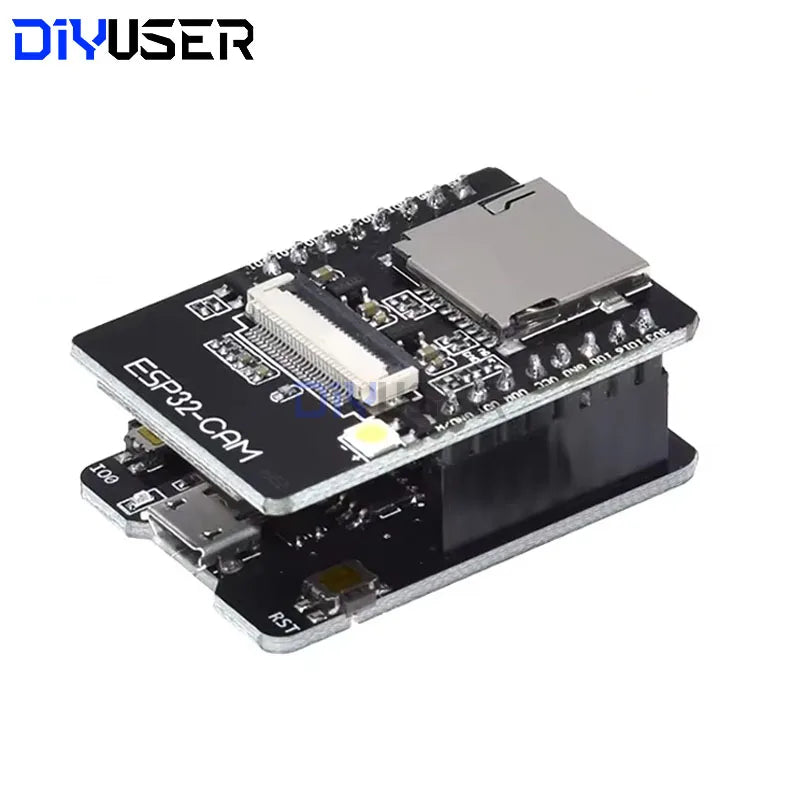 DIYUSER ESP32-CAM-MB WiFi Module Serial to WiFi ESP32 CAM Development Board 5V Bluetooth  DIY