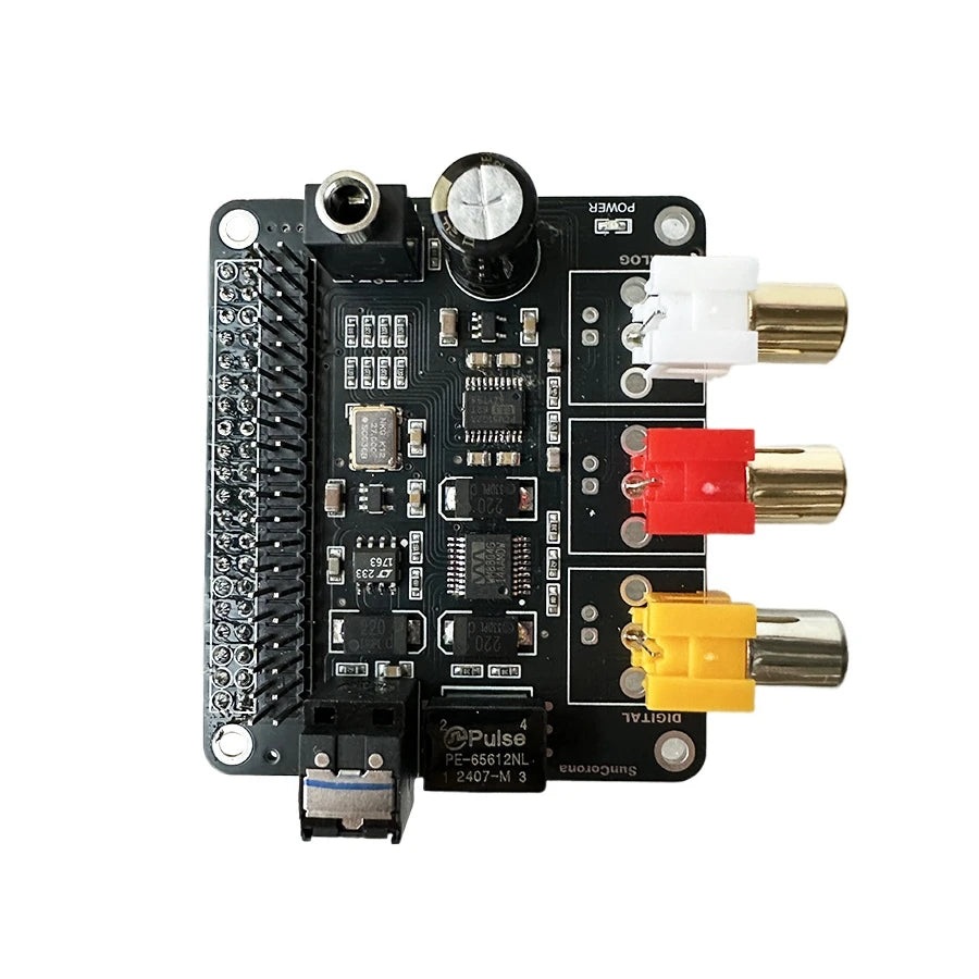 WM8804 Sound Card SPDIF Coaxial Optical Fiber Audio Output PCM5102 Decoding Board for Raspberry Pi Player