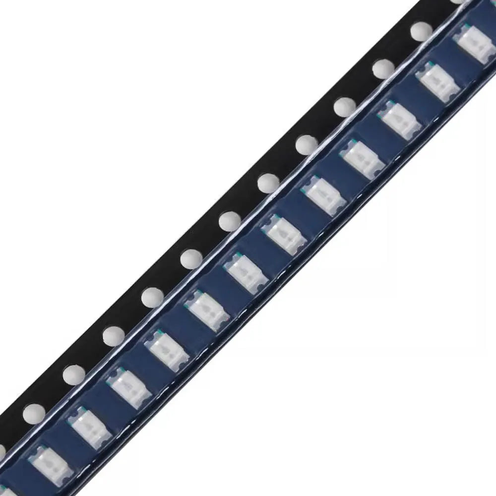 1000Pcs/LOT 1206 SMD LED 10Colors x 100Pcs White Red Blue Green Yellow Pink Orange Purple Warm White Super Bright Diodes Kit BOX