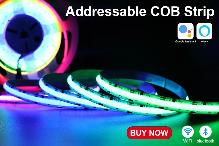 Tuya Wifi Pixel Controller for WS2811 WS2812B Addressable LED Strip Dream Color Light Wi-Fi Smart Dimmer Alexa Google Assistant