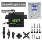 PTK servo Metal gear 20Kg 30Kg 35Kg 40Kg High speed servo Digital servo fixed wing servo 1/8 1/10 RC car programmable servo