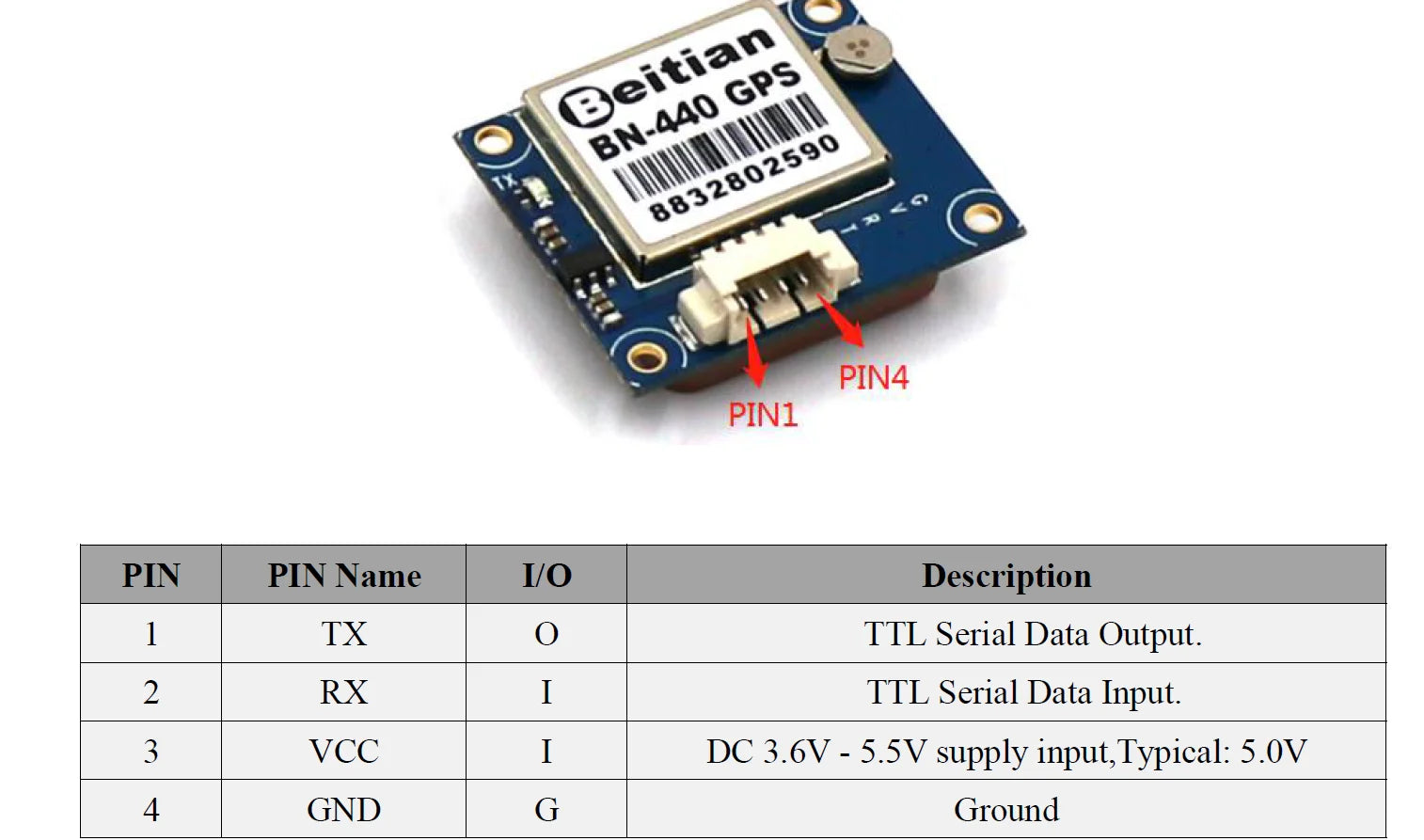 Beitian GPS Module M8 Chip BN-180 BN-220 BN-280 BN-880 BN-440 BN-282B BN-280B GLONASS with Antenna for Pixhawk Flight Controller