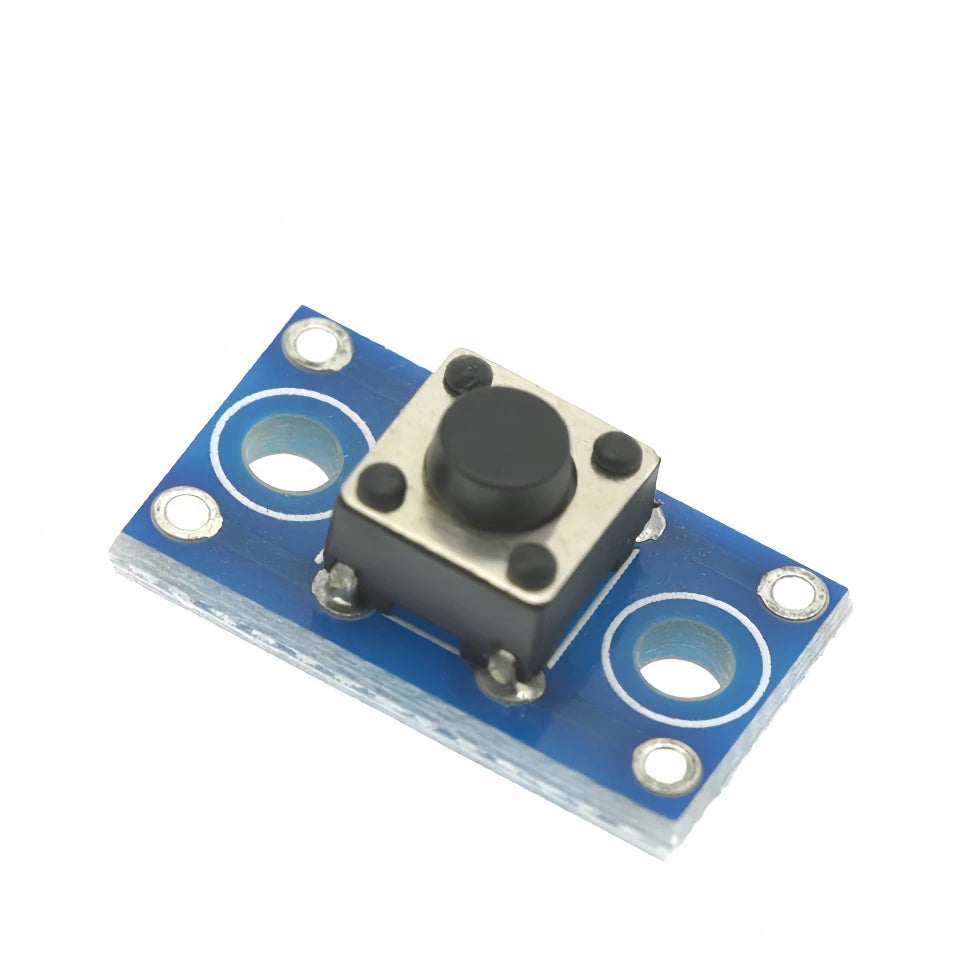 1-100PCS x6mm Tactile Push Button Switch Module with Pins for Arduino Raspberry Pi DIY PCB