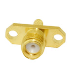 1pc SMA 2 Hole Panel Mount Connector Female /RP Jack  Crimp for RG316 RG174 Cable NEW