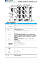 Three Phase Multi-function Smart Meter ME337 RS485 Rogowski coil LCD Digital Power Energy Panel meter