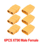 40/1pc XT90 Plug Male Female Connector Cable Wire Terminal Power Plugs for RC Lipo Battery Drone Boat Car Connectors Adapter