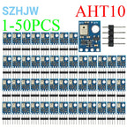 1-50PCS AHT10 High Precision Digital Temperature And Humidity Sensor Measurement Module I2C Communication Replace DHT11 SHT20