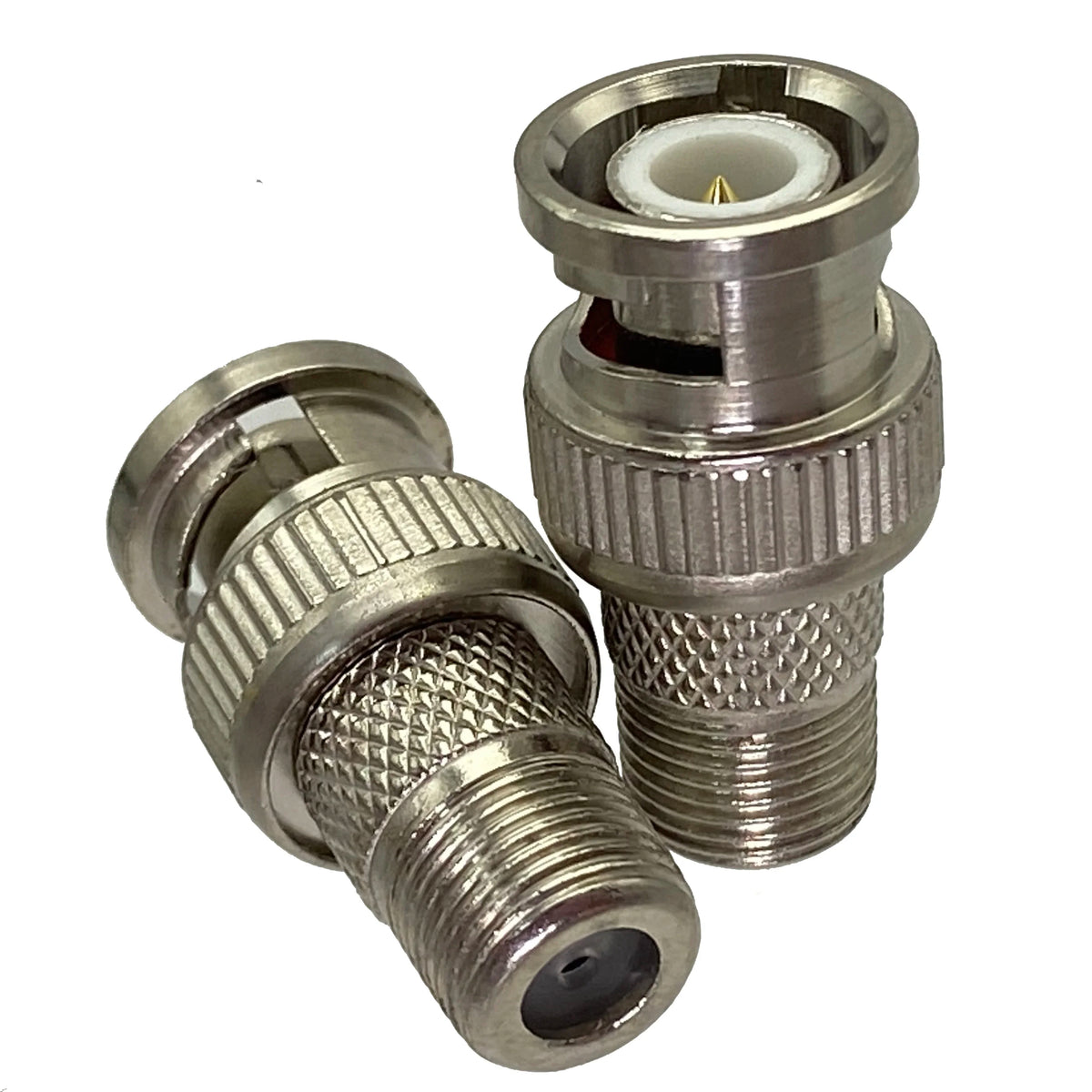 3x 5x 10x Adapter BNC To F TV Male Plug & Female Jack RF Coaxial Connector Wire Terminals Straight