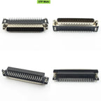 5pcs D-SUB 9 15 25 37 Pin Male Female PCB Connector With Set Screw Plug Socket Adapter Right Angle 2 Rows DB9 DB15 DB25 DB37