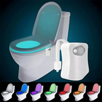 Color Changing Toliet Night Light Motion Sensor Led Motion Activated Washroom UV Slap Activated Butt Smart Night Light