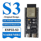 ESP32 S3 Dual Core Development Board 2.4G WiFi Bluetooth Support for Electronics Hobbyists DIY Innovation Projects