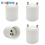 2pcs GU24 To GU10 2 Prong Pin Light Socket Adapter Lamp Holder Converter, Allow You Install Gu10 Lamp In Gu24 Socket