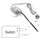 220V 100W LED  Touch Sensor/Door Sensor Gesture Sensor Switch Suitable for cabinet furniture gesture sensor  smart home switch