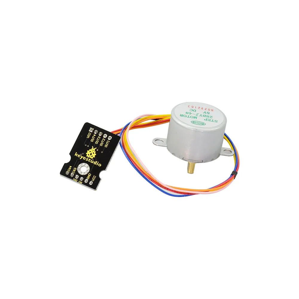 keyestudio 3PCS ULN2003 Stepper Motor Drive Board +5V 28BYJ-48 Stepper Motor For The Development Board In The Experiment