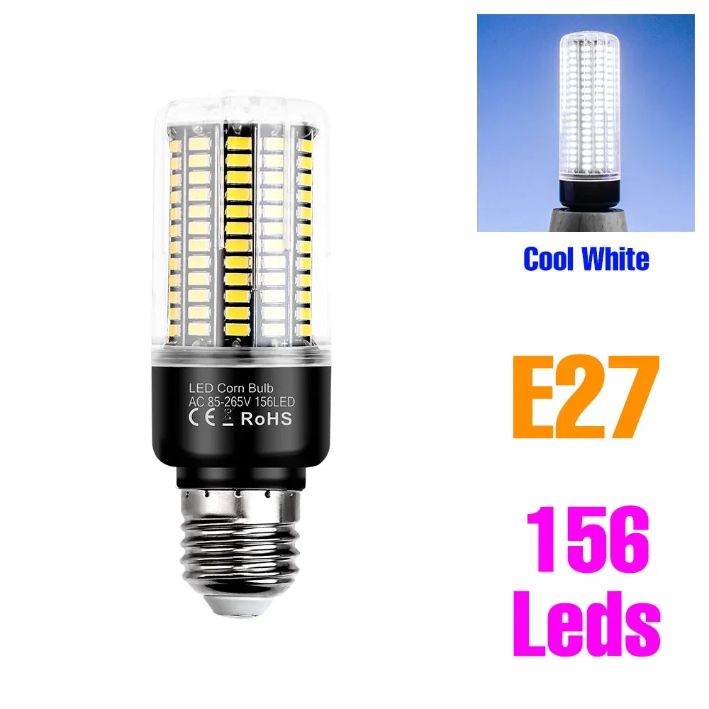30W LED Indoor Corn Bulb E27/E26 Ceiling Lamp Bulbs E14 Spotlight B22 Living Room Bedroom Kitchen Washroom 220V Home Lighting