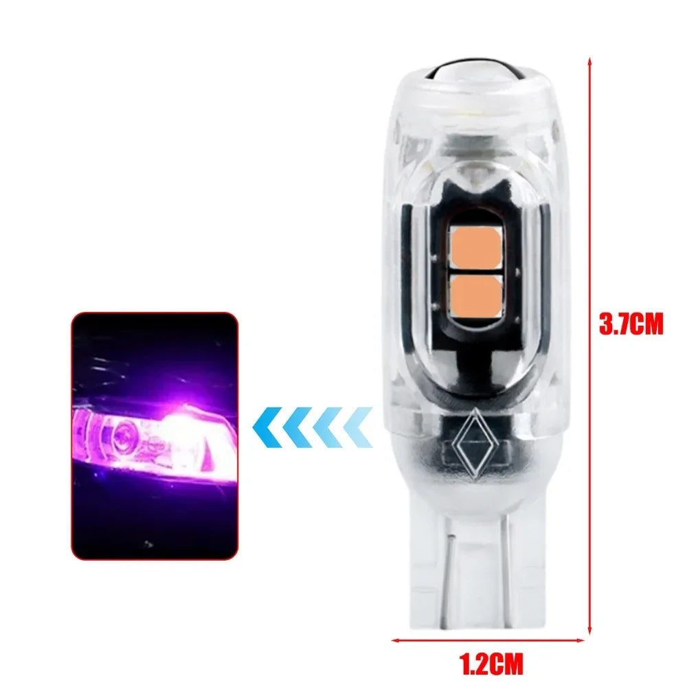 T10 Car Strobe Light 3030 5SMD High Brightness Motorcycle LED Flashing License Plate Light 5W5 Infinite Decoding Clearance Lamp