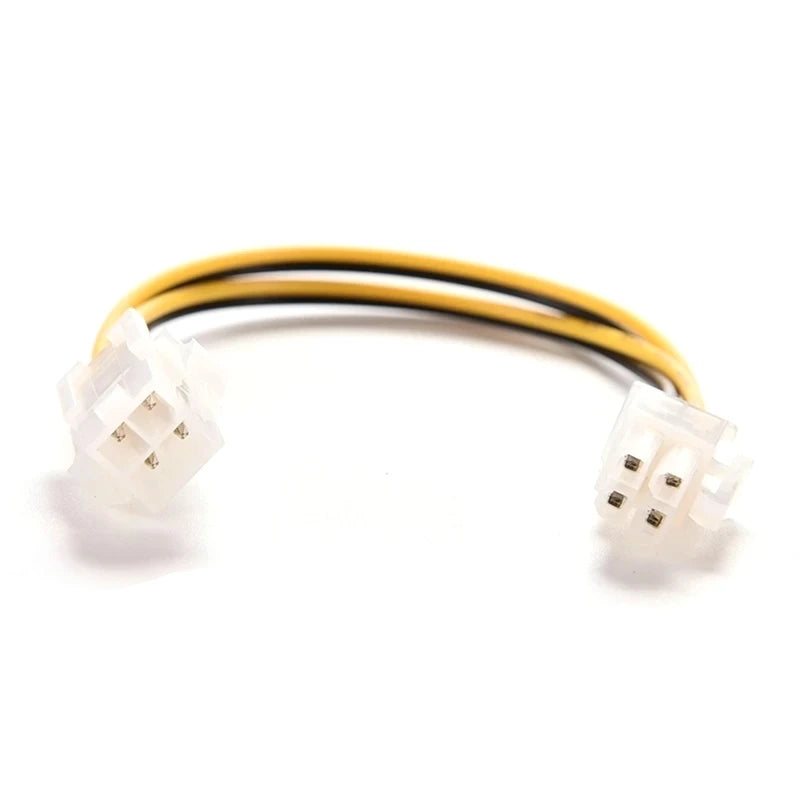 ATX 4pin Male to Female Power Supply Cable 4 Pin Motherboard CPU Power Supply Adapter Converter ATX Cable 12V
