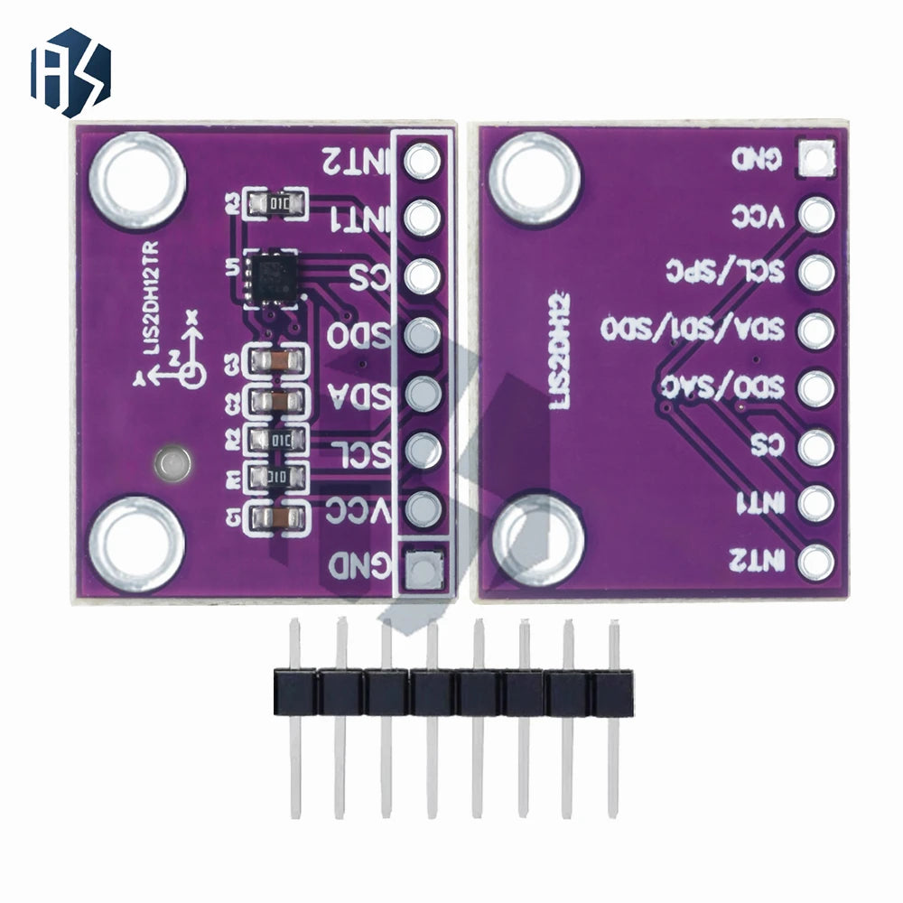 LIS2DH12TR Triaxial Accelerometer Module, ADXL345 Alternative Sensor Board