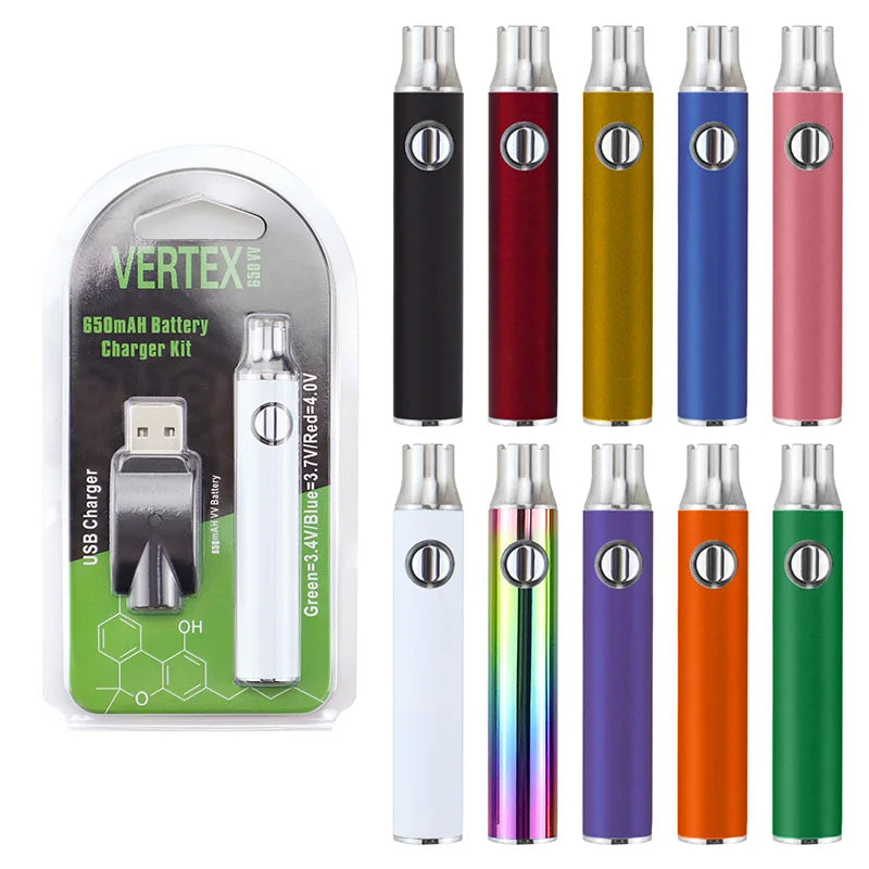 510 Thread Mini Electri Soldering Iron Pen Kit with USB Charger 650mAh Battery Cart Pen Mini Devices Welding Tool