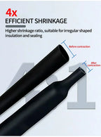 4:1 Heat Shrink Tube With Glue Thermoretractile Heat Shrinkable Tubing Dual Wall Heat Shrink Tubing 4 6 8 12 16 20 24 32mm