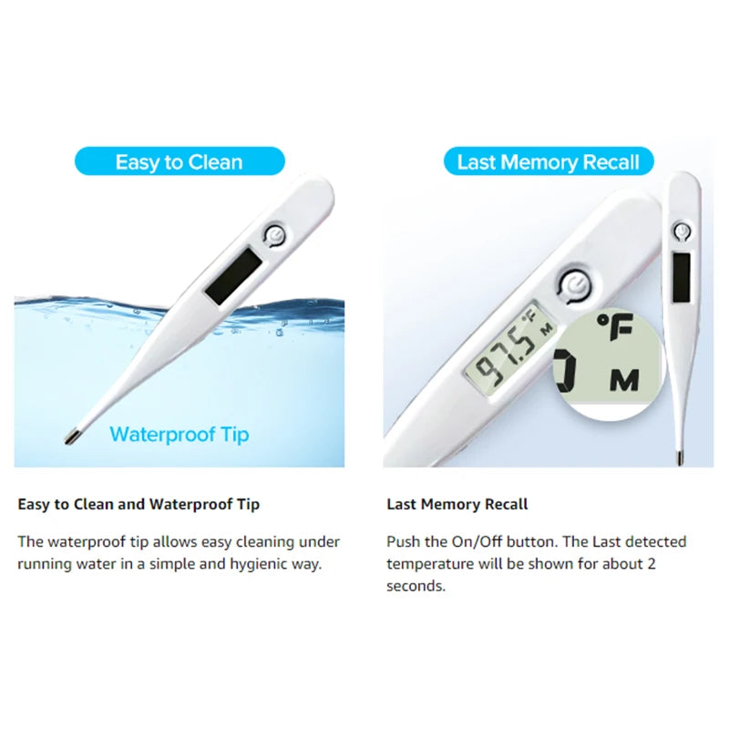 Medical Household Thermometer Baby Pet Medical Pet Thermometer Digital Thermometer Fever Thermometer Pet Thermometer