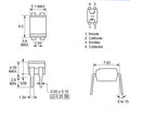 50PCS PC817C PC817 817 EL817 5v Optocoupler IC Chip For Optocoupler Isolation Board