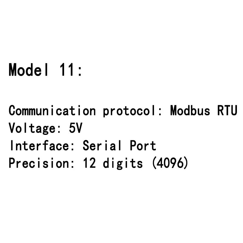 RS485 Absolute Encoder Single-turn Speed Measurement Modbus Protocol Can Be Directly Connected To PLC Microcontroller