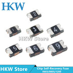 20PCS 1206 0805 0603 Patch Self-Recovery Fuse 100MA/200MA/350MA/500MA/1A/1.5/2A/3A 6V/9V/15V NEW