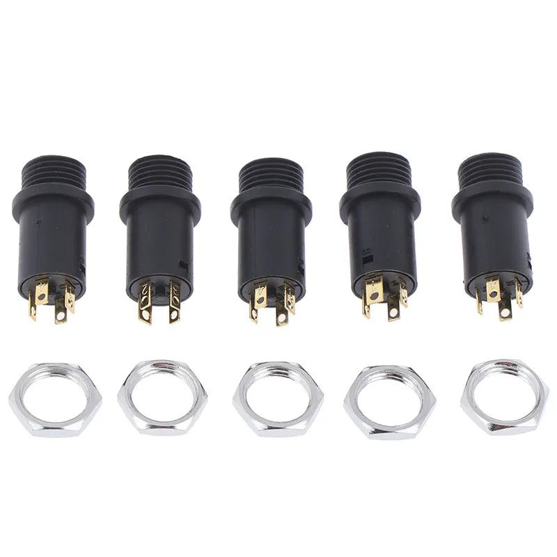5PCS 3.5MM Headphone Jack Audio Video Female Dual Channel Stereo Jack Socket Stereo Solder Panel Mount PJ313 PJ320 PJ325 PJ326