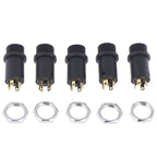 5PCS 3.5MM Headphone Jack Audio Video Female Dual Channel Stereo Jack Socket Stereo Solder Panel Mount PJ313 PJ320 PJ325 PJ326
