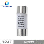 5PCS 8.5*31.5mm 14*51mm 22*58mm Fast low Ceramic Fuse 10x38mm Fuse 380V 500V 0.5A 1A 2A 4A 10A 16A 20A 32A RO14 RO15 RO16 RO17