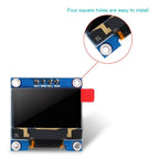 5pcs 0.96" OLED Display Screen Module I2C IIC 128x64 SSD1306 Driver Board I2C Serial Chip 4 Pin Display Board for Arduino ESP32