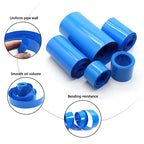 2m/pack 18650 Lipo Battery PVC Heat Shrink Tube Pack 25mm ~ 300mm Width Insulated Film Wrap Lithium Case Cable Sleeve Blue