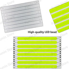 5pcs 12V COB LED Strip Light Bulb 120mm LED Chip Red Blue White Green Yellow For DIY Reading Light Staircase Kitchen Work Light