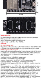 ESP8266 ESP32 CP2102 CH340 NodeMcu V3 V2 D1 MINI Lua Wireless WIFI Module Connector Development Board CP2102 ESP-12E Micro USB