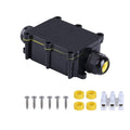 Waterproof IP68 Underwater External 2Way 1IN1OUT Cable Connector Wire Range 5 to 15mm Outdoor Power Cord Electric Junction Box