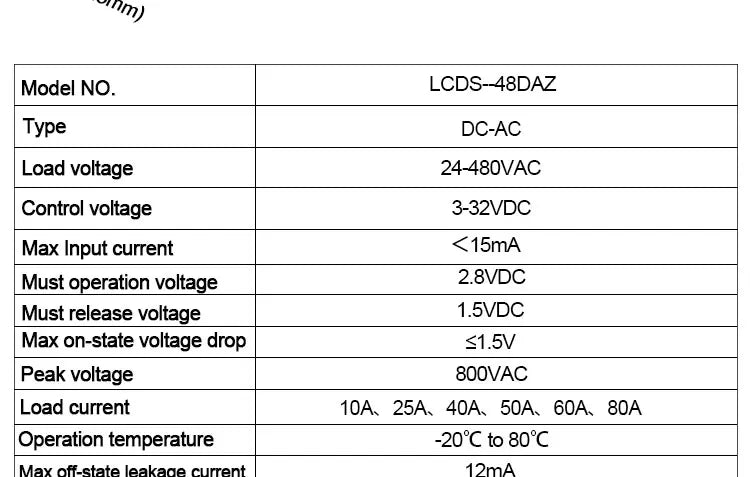 LCTC DIN Rail Mounted Relay SSR Slim Solid State Relay With Heat Sink DC Control AC 10A 25A 40A 50A 60A 80A Industrial Relay