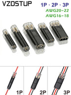 Quick Wire Connector Pluggable Locking Buckle Terminal Block Universal Compact Electrical Cable Jointer for LED Strip Car DIY